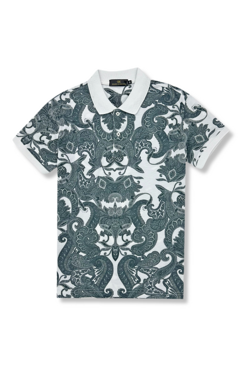 Drailes Printed Pique Polo