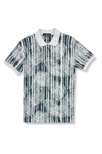 Drailes Printed Pique Polo