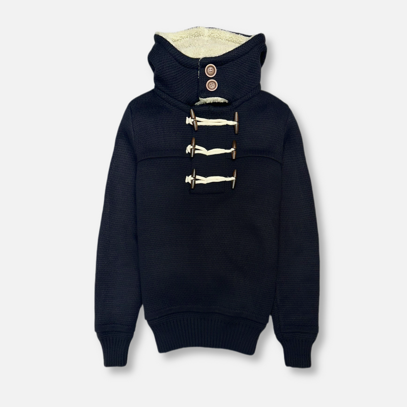 Durrell Toggle Knit Hoodie