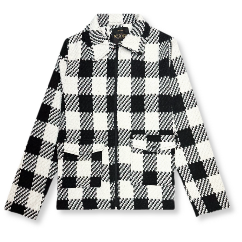 Zeller Plaid Shirt Jacket