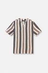 D'Antoni Slit Collar T-Shirt