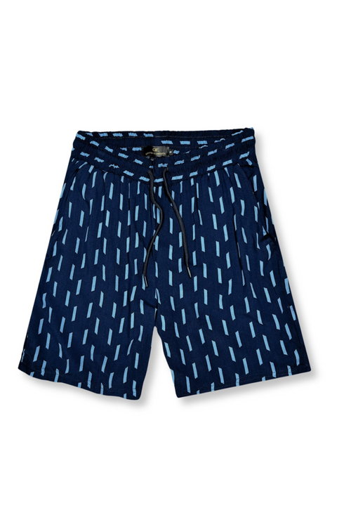 Darney Tropical Drawstring Shorts