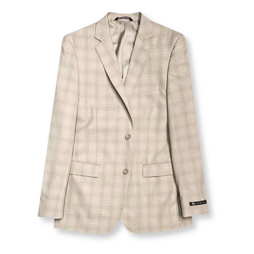 Carson Plaid Vested Suit
