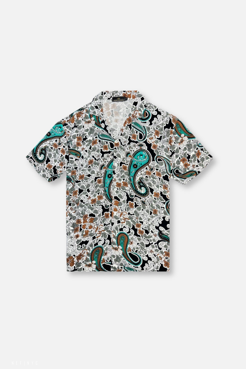 Dynam Tropical Revere Collar Shirt