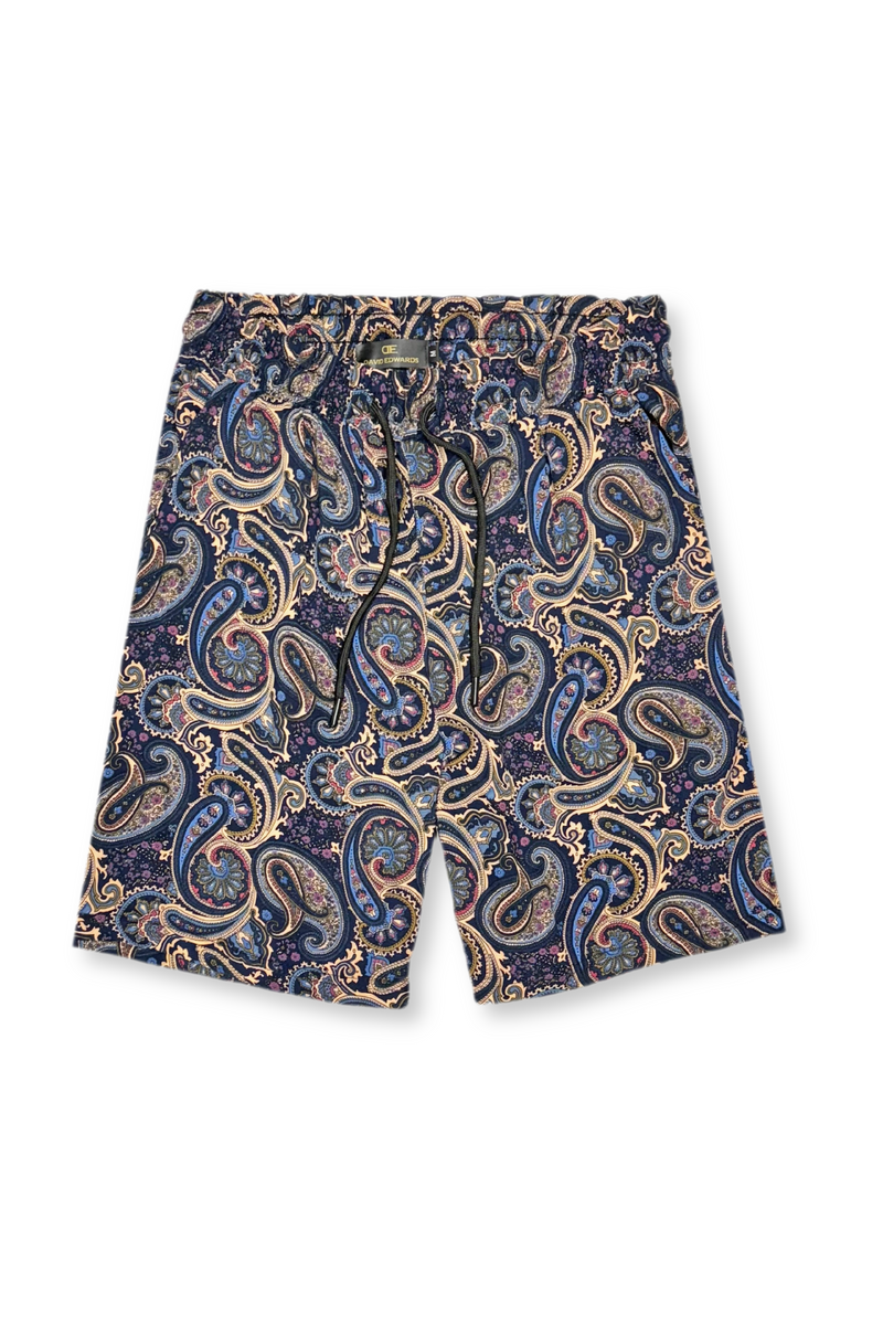 Dargan Tropical Drawstring Shorts