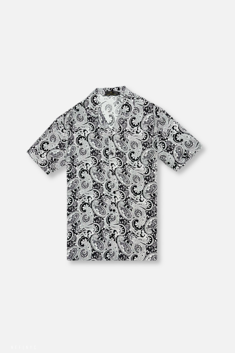 Dargan Tropical Revere Collar Shirt