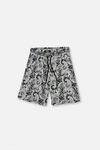Dargan Tropical Drawstring Shorts