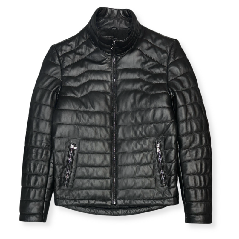 Damarco Leather Puffer Jacket