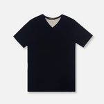 Vince Solid Stretch V-Neck T-Shirt