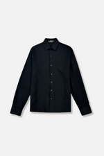 Dash Seersucker Long Sleeve Button Up