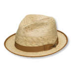 Mateo Palm Straw Fedora