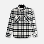 Vino Plaid Flannel Shirt