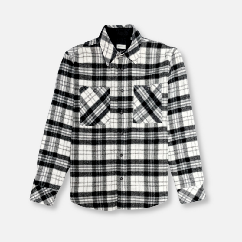 Vino Plaid Flannel Shirt