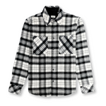 Vino Plaid Flannel Shirt