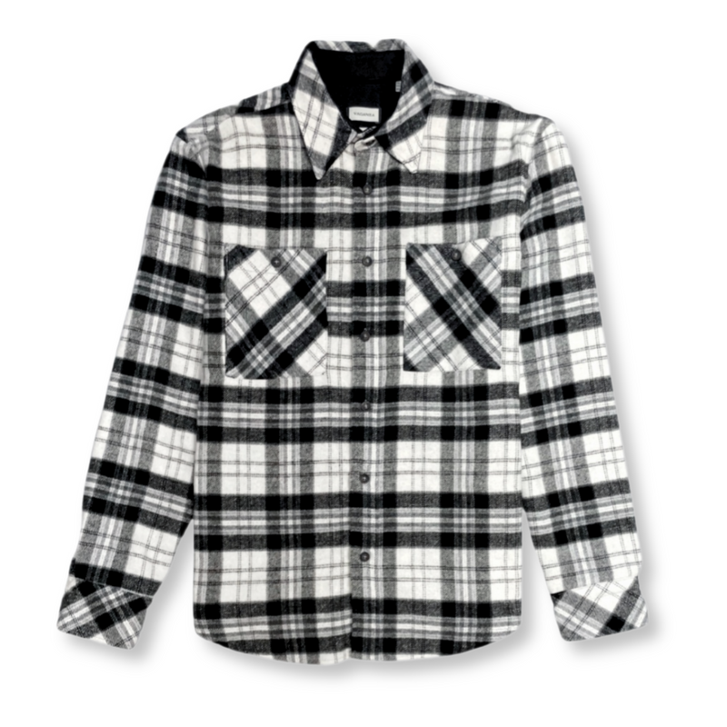 Vino Plaid Flannel Shirt