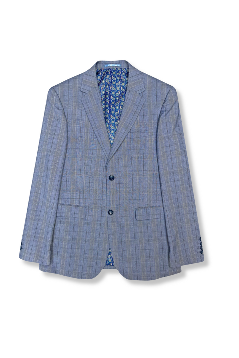 Grady Slim Plaid Suit