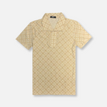 Mancini Wide Collar Polo Shirt