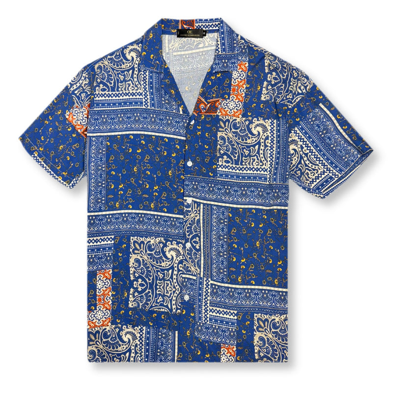 Daywalt Bandana Revere Collar Shirt