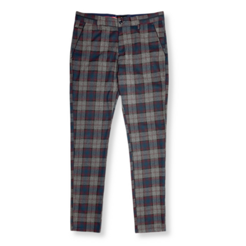 Tanzer Slim Fit Plaid Pants