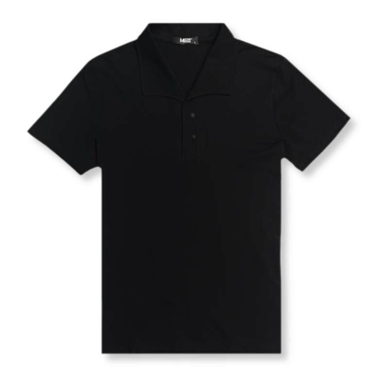 Magnoli Wide Collar Polo Shirt