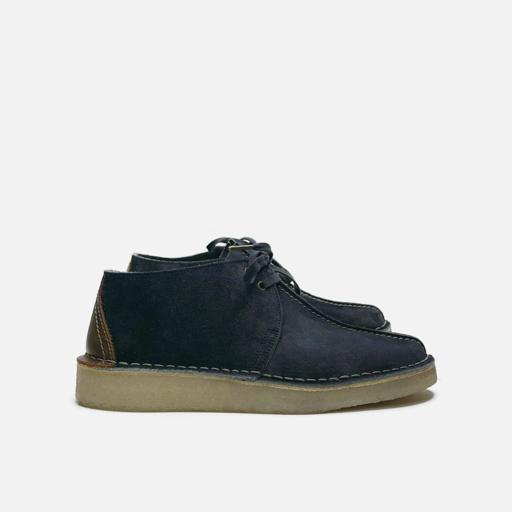 Clarks Desert Trek Center Stitch Ink Hairy Suede Shoes 26168859 NEFNYC New Edition Fashion