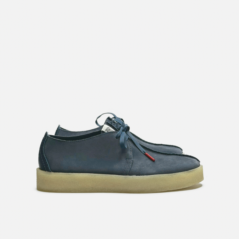 Clarks Mens Trek Cup Blue Suede Size 8.5