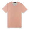 Vince Solid Stretch V-Neck Vacay T-Shirt