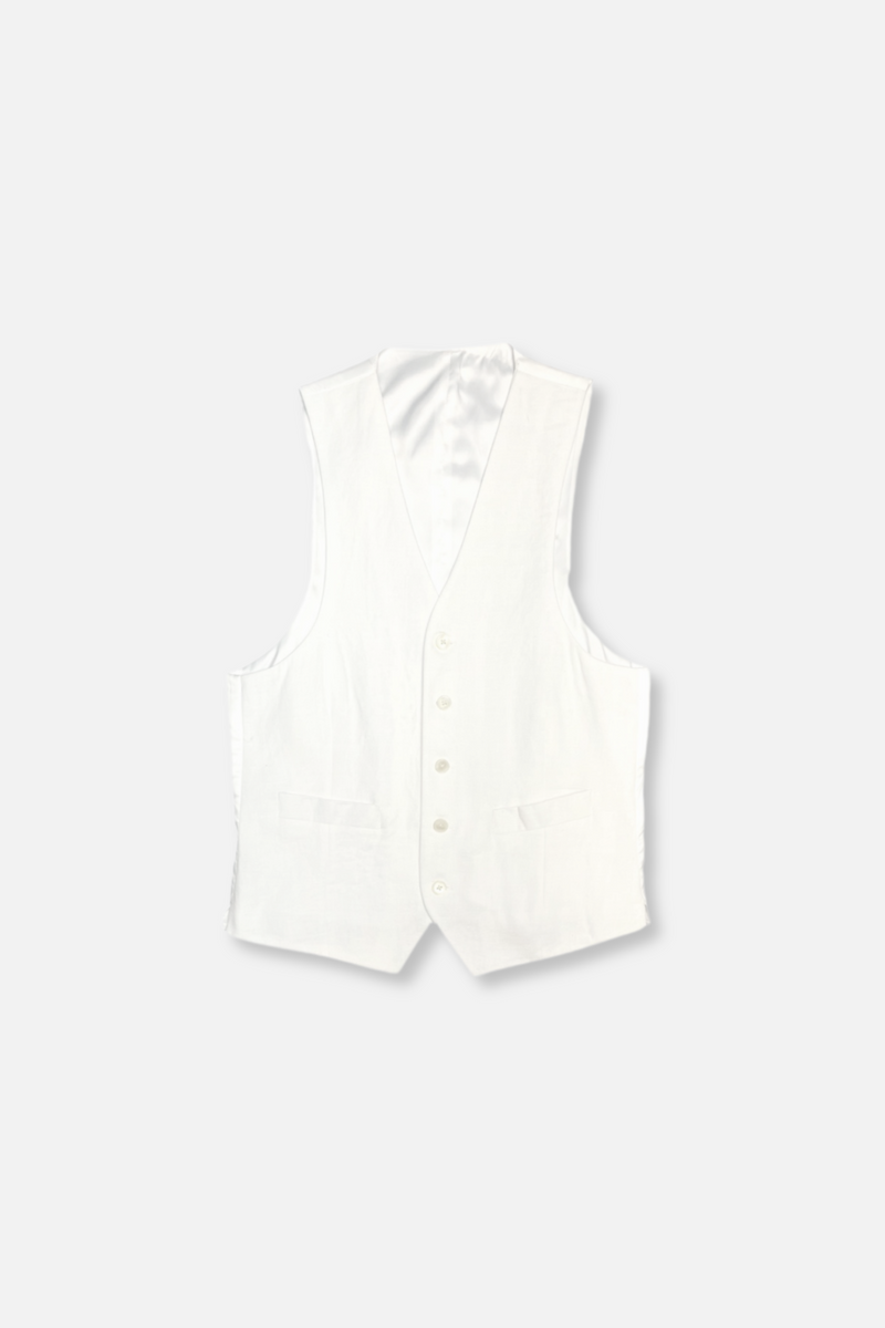 Hitchcock Linen Vest