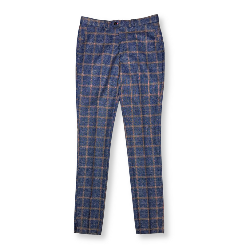 Darner Plaid Double Breasted Suit