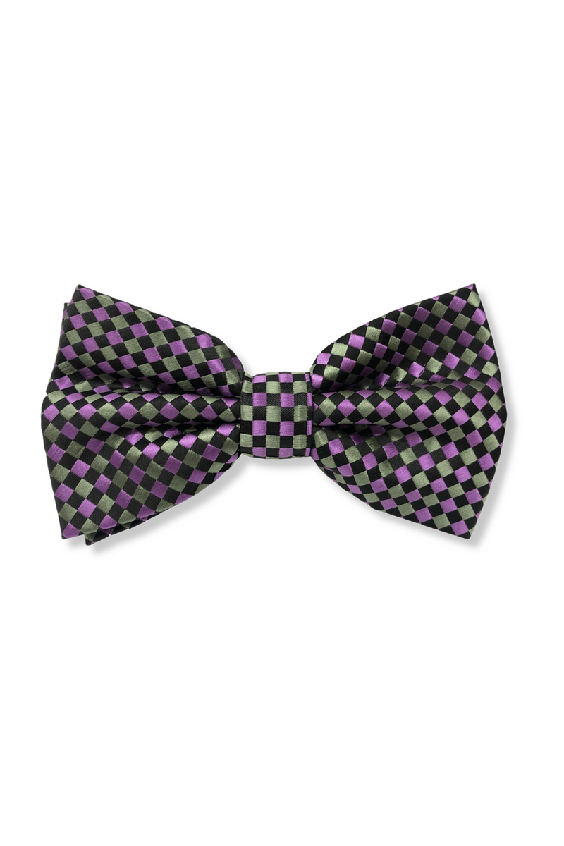 Baker Checkered Bow Tie