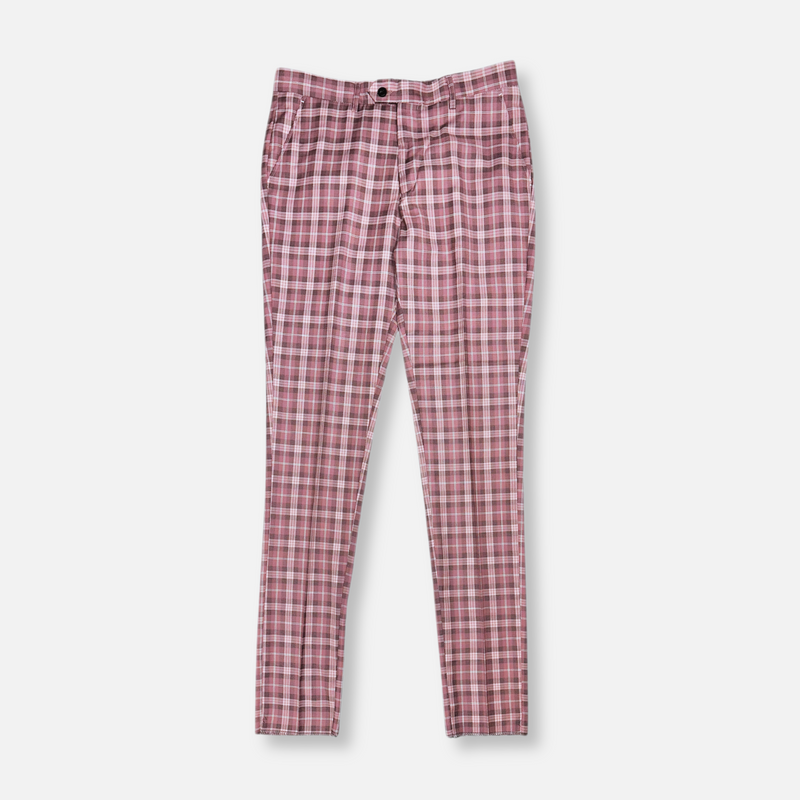 Decato Plaid Double Breasted Suit