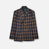 Dattoli Plaid Double Breasted Suit