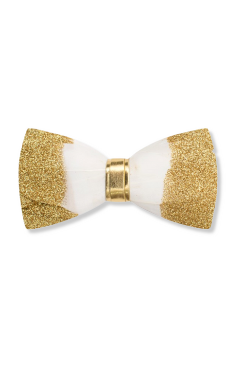 Burlin Feather Bow Tie