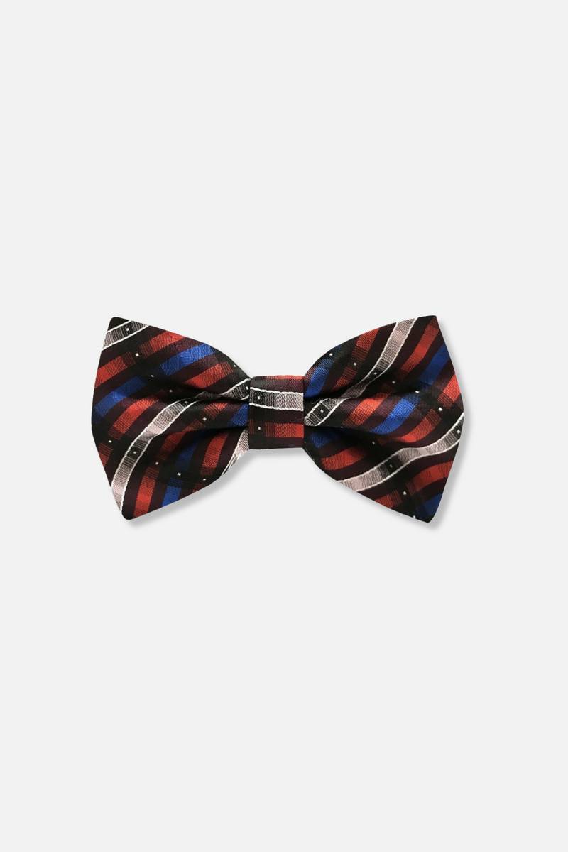 Brentley Stripe Bow Tie