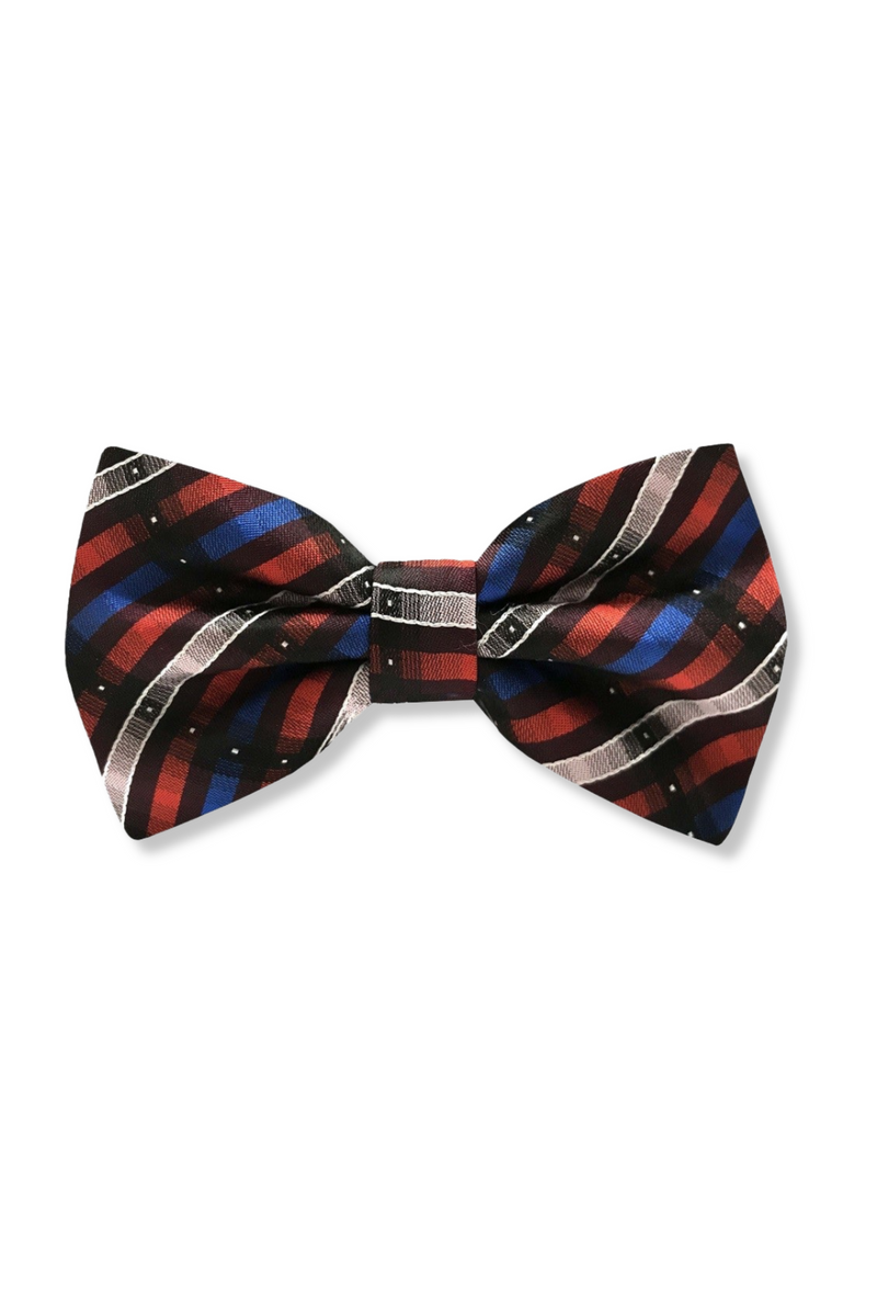 Brentley Stripe Bow Tie