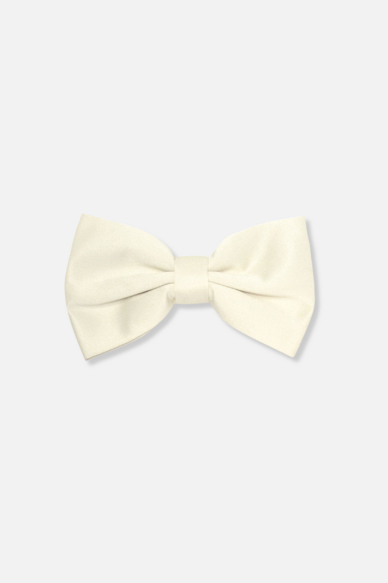 Baris Solid Clip Bow Tie