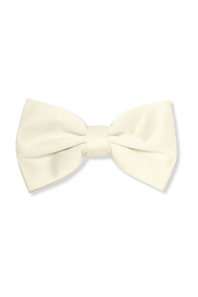 Baris Solid Clip Bow Tie