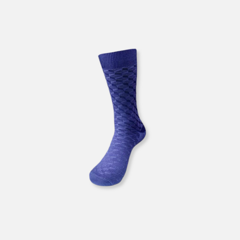 Kenton Geometric Dress Socks