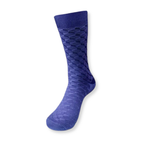 Kenton Geometric Dress Socks