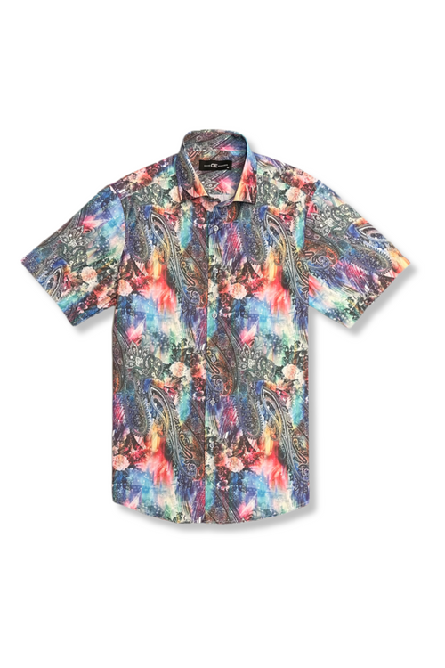 DeMario Short Sleeve Button Down