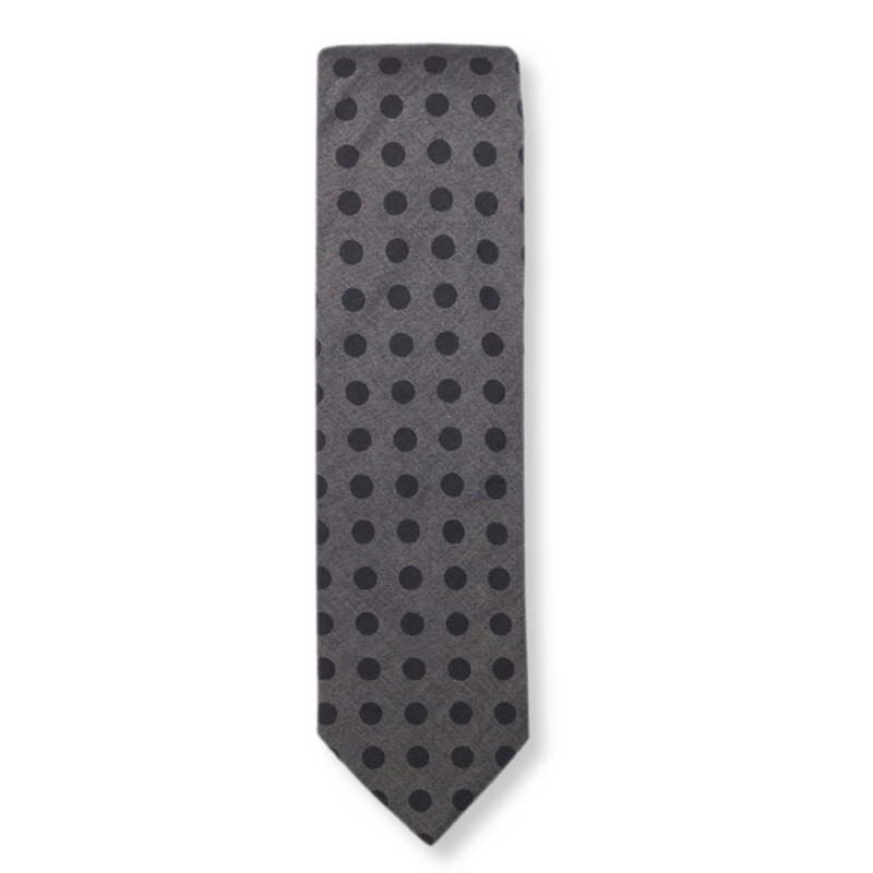 Thayer Polka Dot Cotton Tie