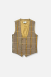 Preston Slim Plaid Vested Suit
