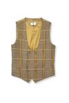 Preston Slim Plaid Vested Suit