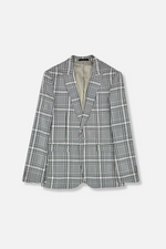 Preston Slim Plaid Vested Suit