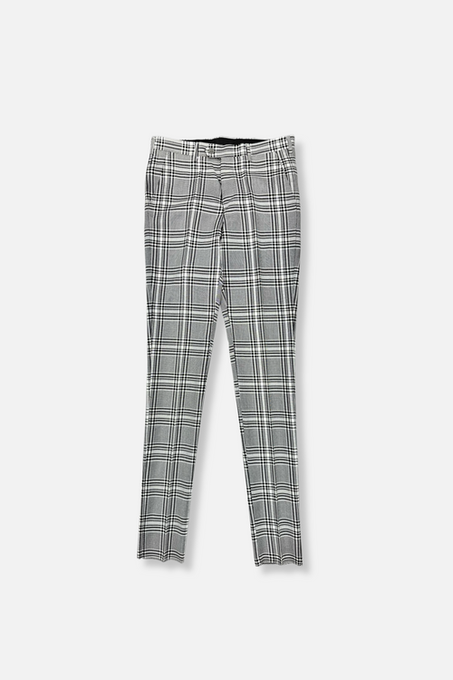 Preston Slim Plaid Vested Suit