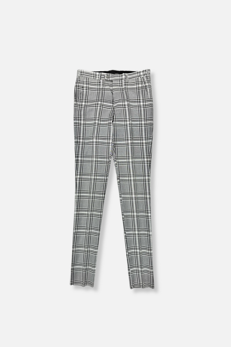 Preston Slim Plaid Vested Suit