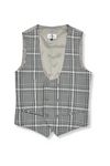 Preston Slim Plaid Vested Suit