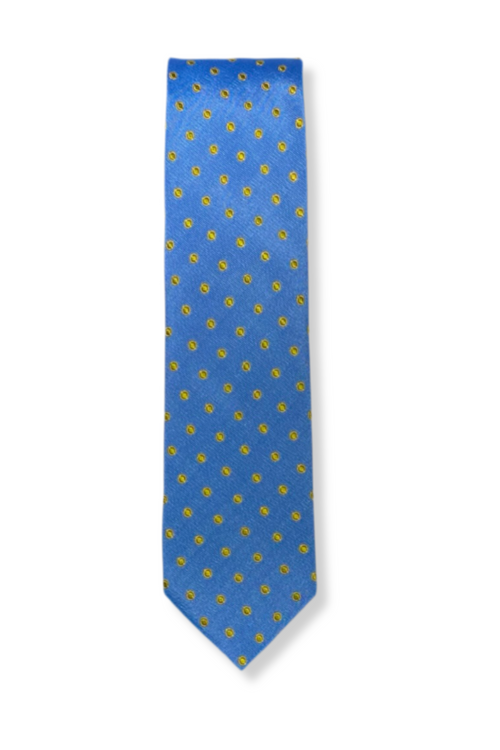 Tavion Polka Dot Silk Tie