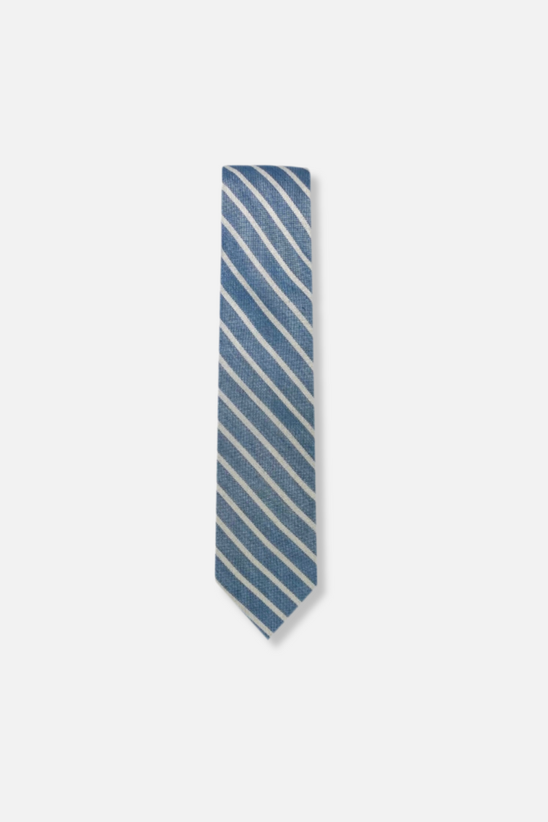 Zefirino Skinny Striped Tie