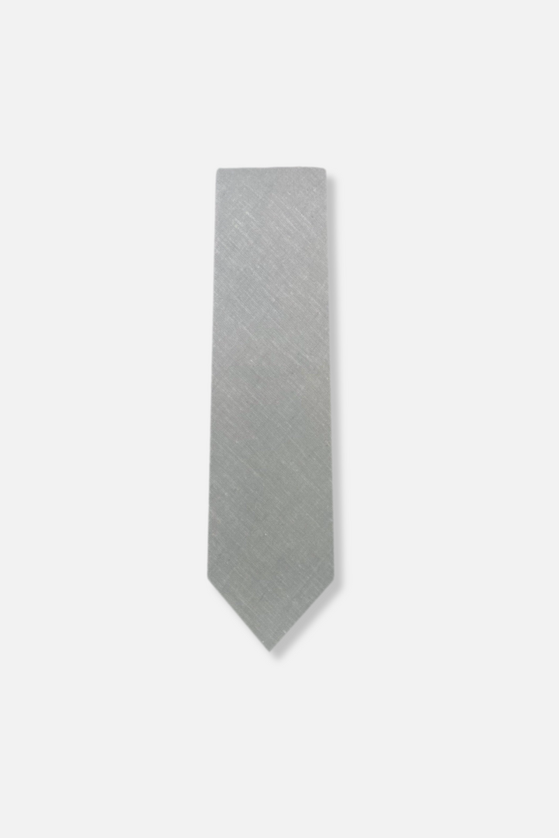 Zink Cotton Skinny Chambray Tie